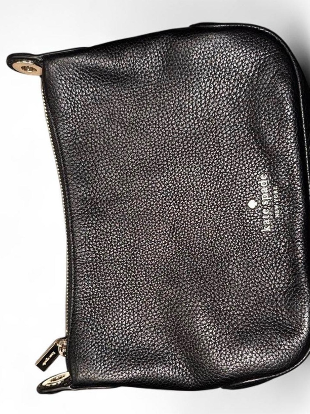 Kate Spade Black Pebbled Purse